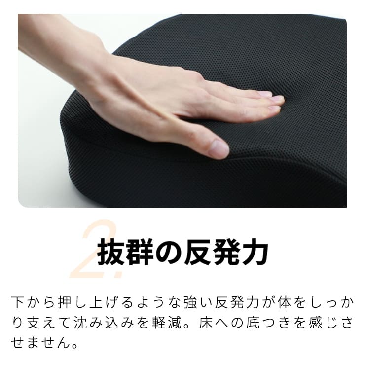 AGRelux アグリラックス あぐらクッション ブラック