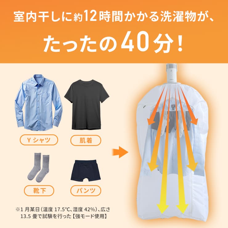 Qurra 衣類乾燥機 ぽけどらい トラベル