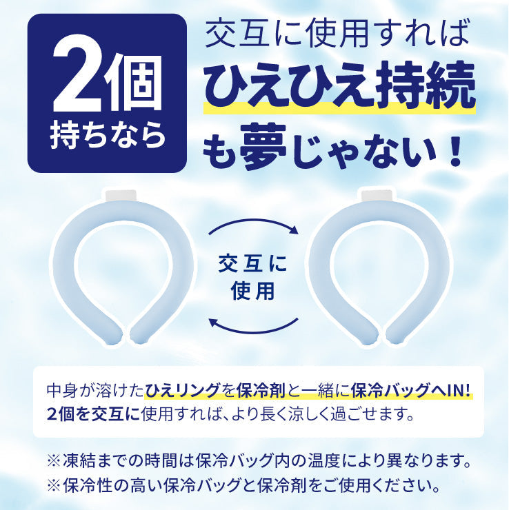 ネッククーラー ひえリングplus