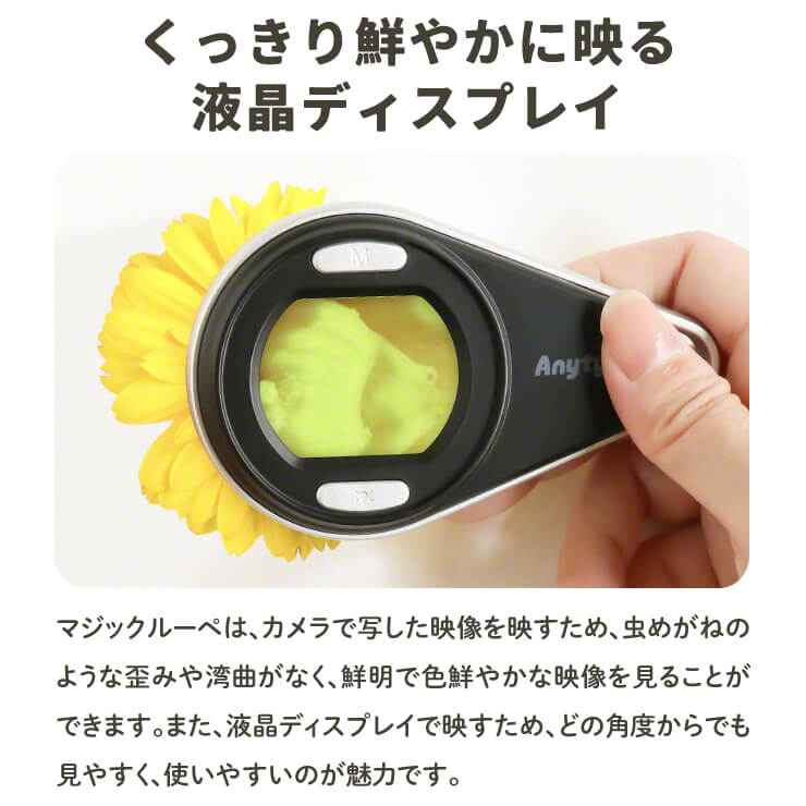 携帯型 LED 顕微鏡 マジックルーペ
