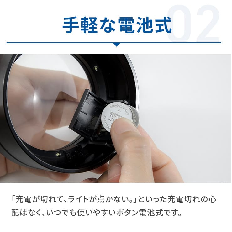 LED拡大鏡 smolia ドラット
