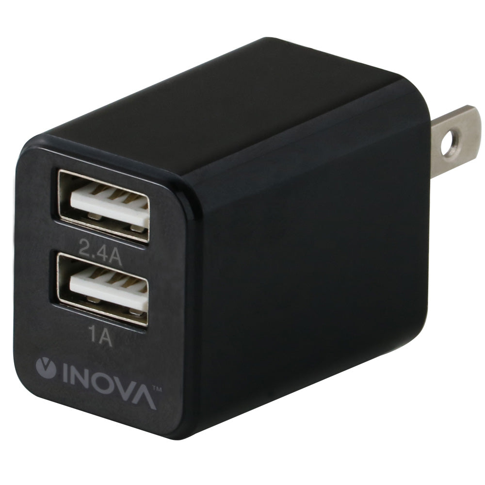 INOVA イノバ USB ACアダプター 2ポート 急速充電 2.4A