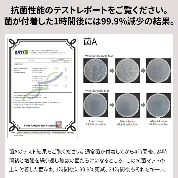 Qurra クルラ 抗菌デスクマット