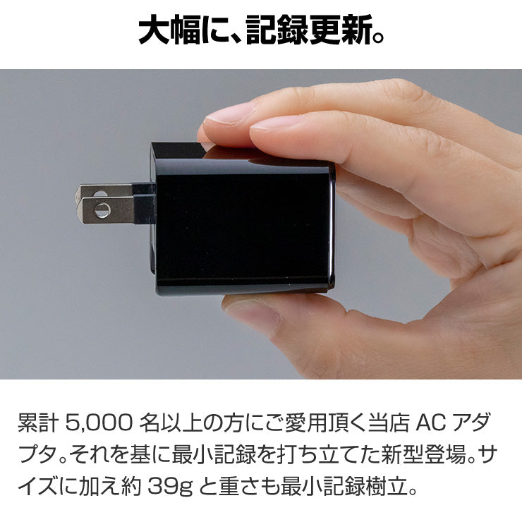 INOVA イノバ USB ACアダプター 2ポート 急速充電 2.4A