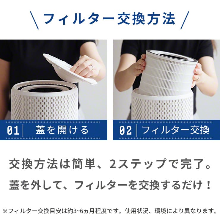 Qurra クルラ 加湿空気清浄機 アイレハノメ 交換用空気清浄フィルター