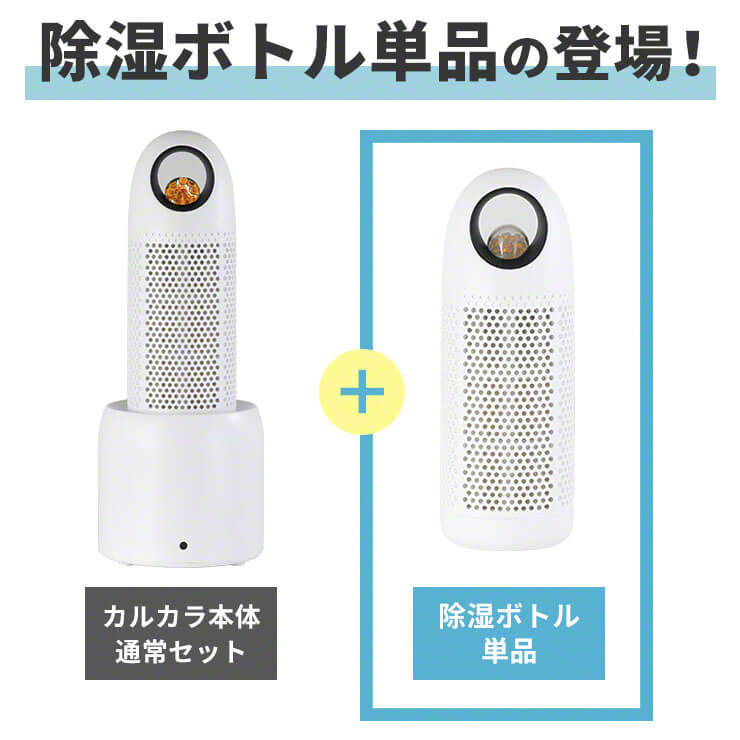 コンパクト除湿機 カルカラ用 除湿ボトル単品 3R-JST02WT