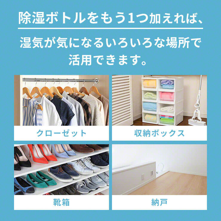 コンパクト除湿機 カルカラ用 除湿ボトル単品 3R-JST02WT