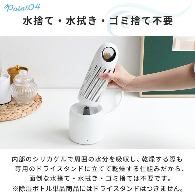 コンパクト除湿機 カルカラ用 除湿ボトル単品 3R-JST02WT