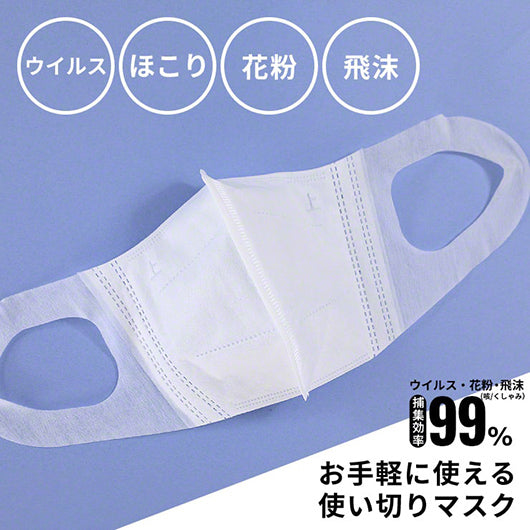 Unifree ユニフリー 不織布マスク 女性用 30枚入り