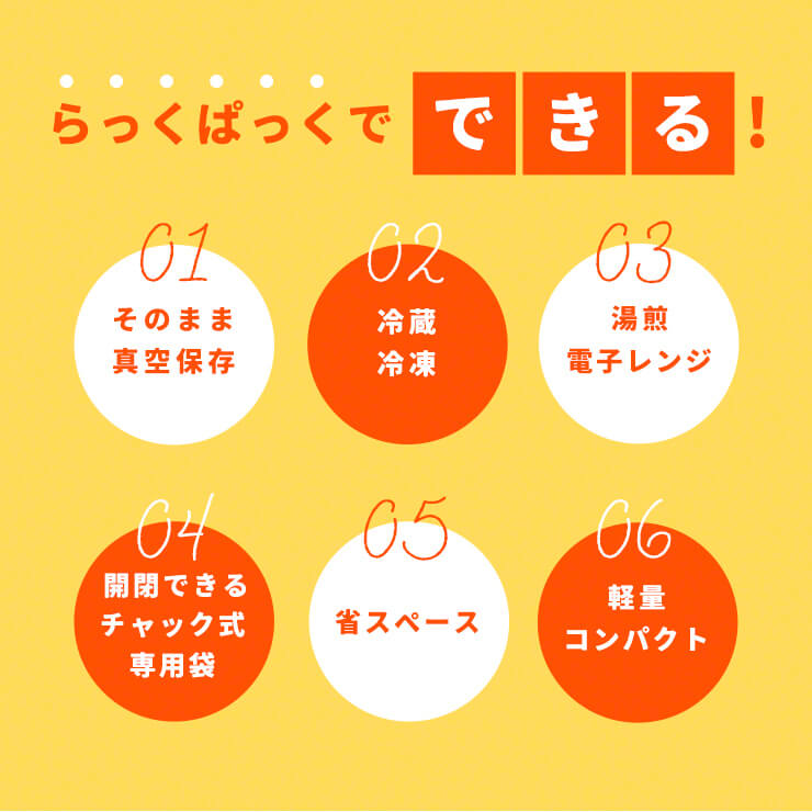 Qurra ハンディ型 真空保存パック器 らっくぱっく