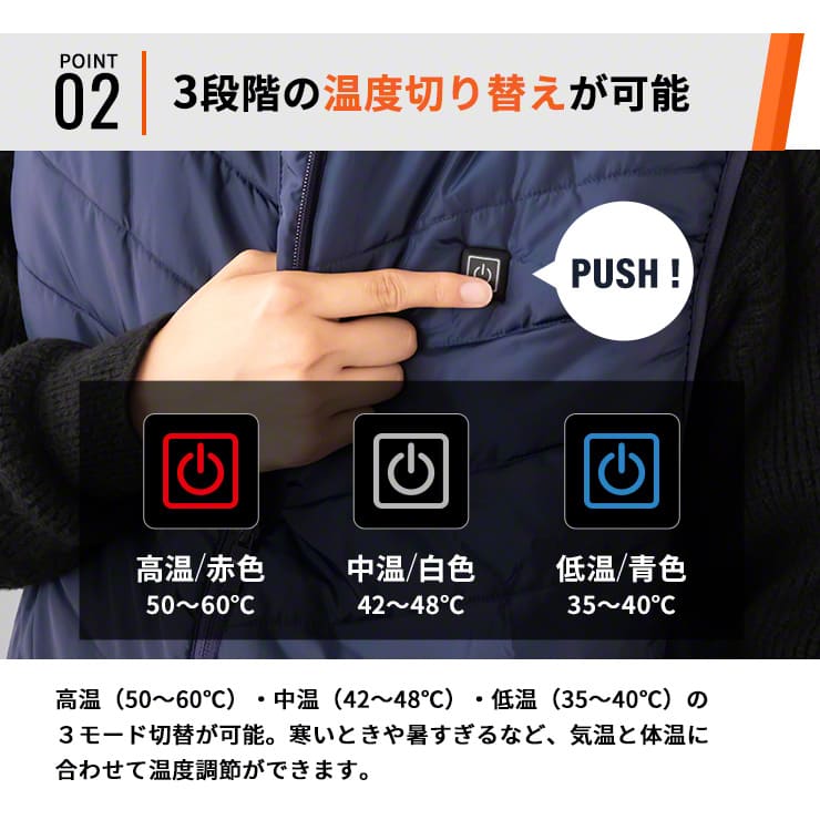 電熱ベスト すぐぬっく ベスト