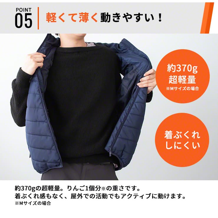 電熱ベスト すぐぬっく ベスト