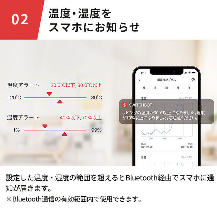 SwitchBot 温湿度計プラス