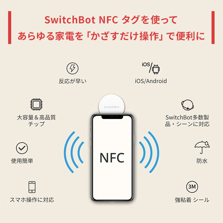 SwitchBot スイッチボットタグ