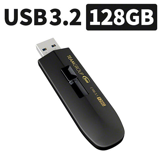 公式通販 | TEAM チーム USBメモリ 128GB スライド式 USB3.2 Gen1 C186