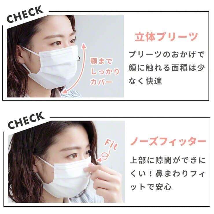 【おトク定期便】ふわふわうさちゃんマスク 35枚セット 不織布