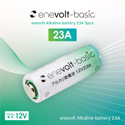enevolt エネボルト アルカリ電池 23A 5個セット