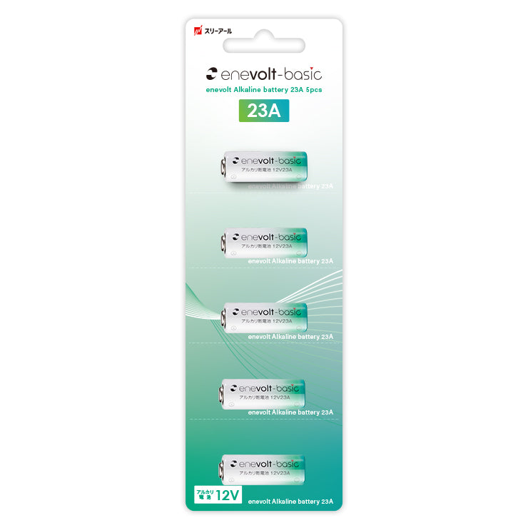enevolt エネボルト アルカリ電池 23A 5個セット