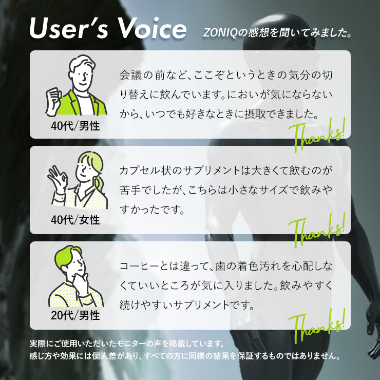 AGRelux アグリラックス 集中サプリ ZONIQ