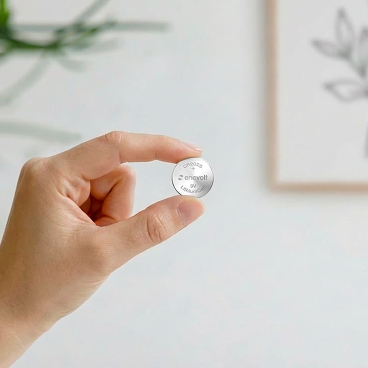 【予約販売中】enevolt エネボルト リチウムコイン電池 CR2025形 2個セット