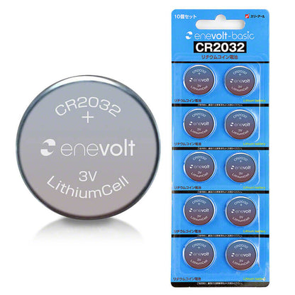 enevolt エネボルト ボタン電池 CR2032 コイン電池