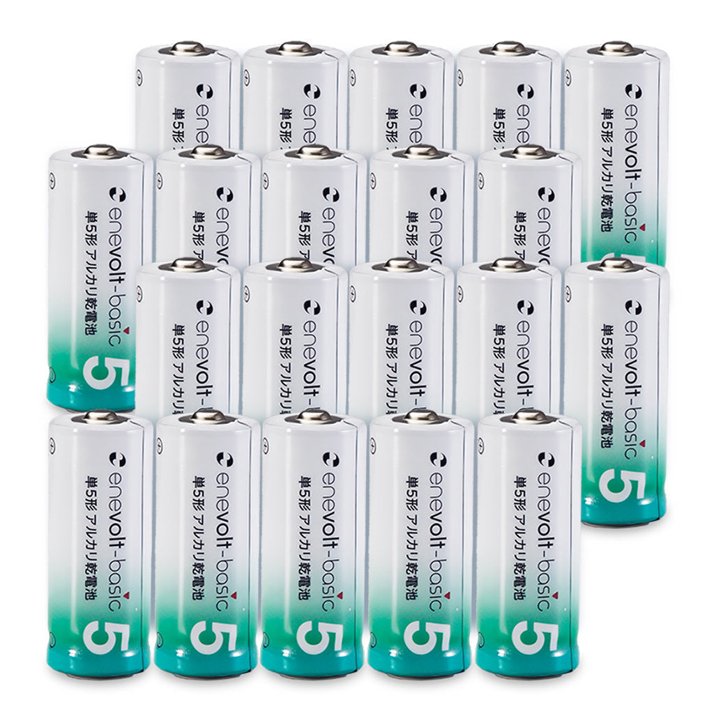 【予約販売中】 enevolt エネボルト Basic アルカリ乾電池 単5形 4本セット