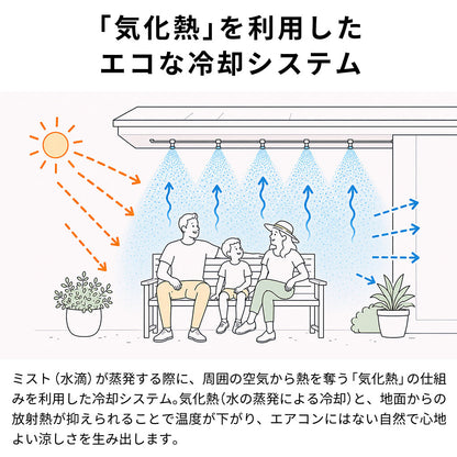【予約販売中】 ミストシャワー