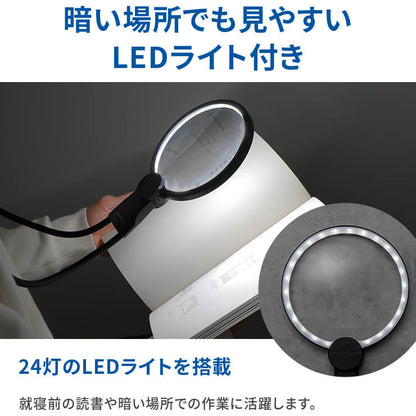 首掛けルーペ smolia ヘンディ