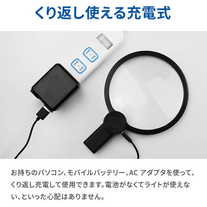 首掛けルーペ smolia ヘンディ