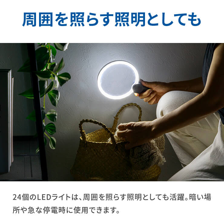 首掛けルーペ smolia ヘンディ