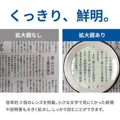 LED拡大鏡 smolia ドラット