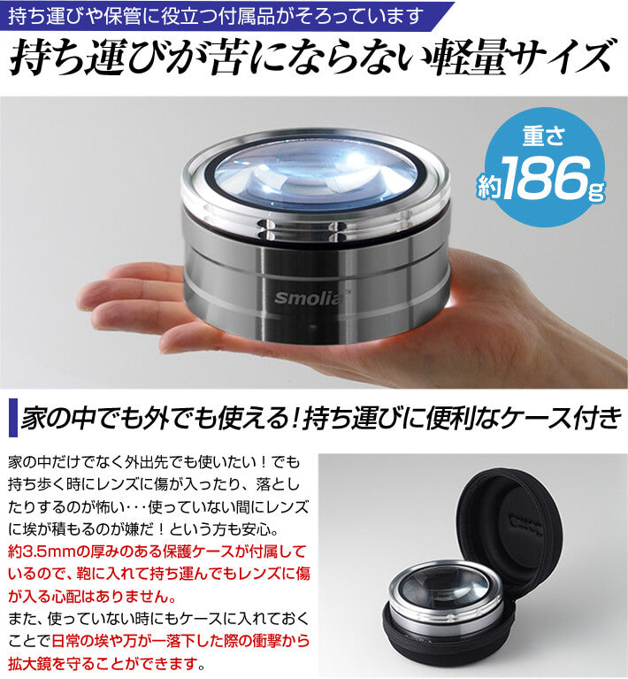LED拡大鏡 smolia フレクシズ
