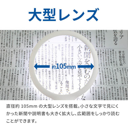 手持ちルーペ smolia ハンディ