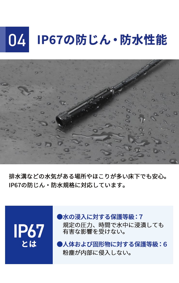 【予約販売中】スマホ接続式スネークカメラ コネーク