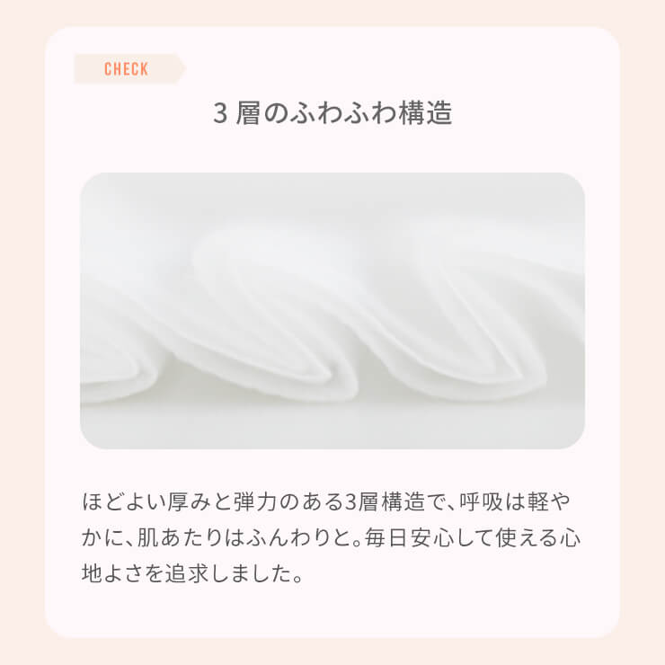 ふわふわうさちゃんマスク 7枚入 普通サイズ ホワイト 使い捨てマスク 不織布 柔らかタイプ