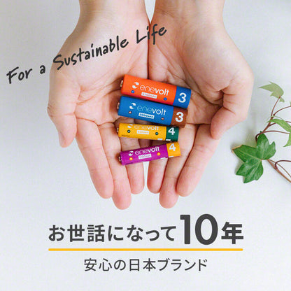 【予約販売中】enevolt エネボルト ニッケル水素充電池 ブラーバ300シリーズ用互換バッテリー