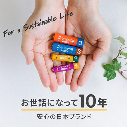 enevolt アルカリボタン電池 LR626 1.5V 10個 セット AG4 LR66 177互換 腕時計 電卓 おもちゃ用 高性能 長持ち パック