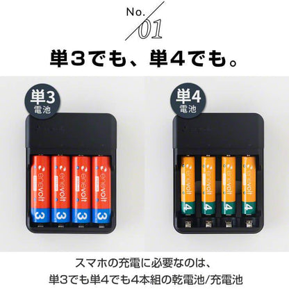 公式 |  enevolt エネボルト 携帯用充電ケース Gosy ゴーシー 【防災士推奨】