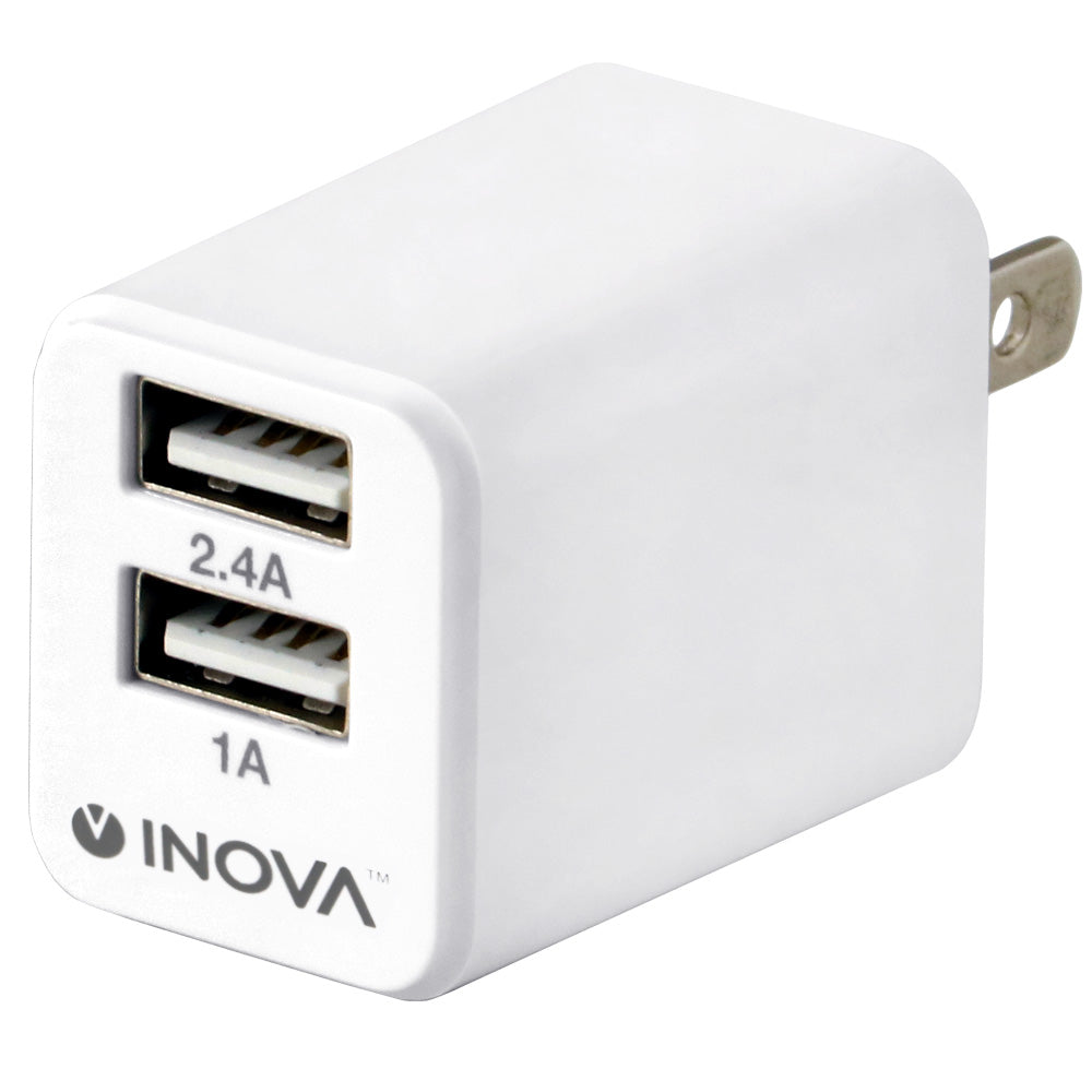 INOVA イノバ USB ACアダプター 2ポート 急速充電 2.4A