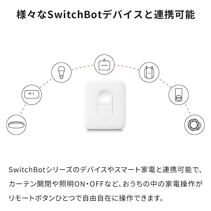 SwitchBot スイッチボット リモートボタン | 通販のスリーアールプラザ